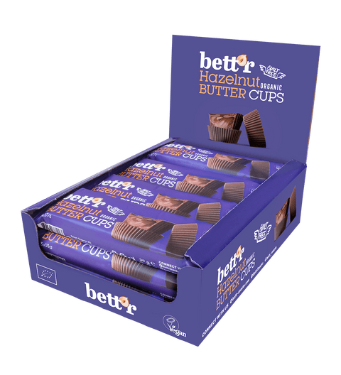 BIO Nut Butter Cups with Hazelnut Cream